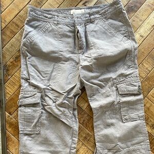Banana Republic Crop pants side pockets size 6
